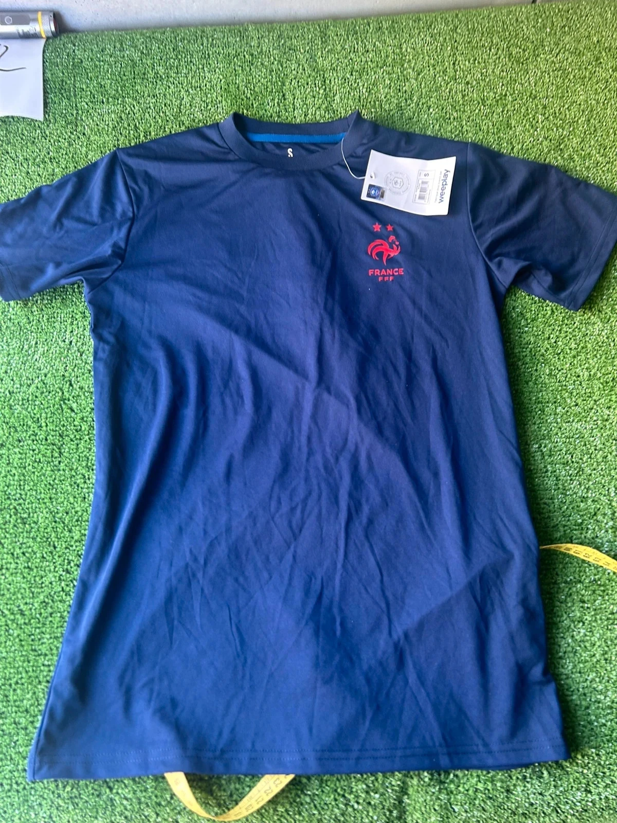 Marineblauw T-shirt van Frankrijk FFF – photo 2